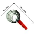 thumbnail image 3 of relayinert Grattoir à Chevaux Largement Utilisé Outil de Toilettage Multifonctionnel Robuste et Durable Rouge 5 Cercles, 3 of 6
