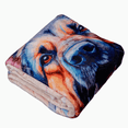 thumbnail image 1 of Pets, Paws and Ideas Couverture Imperméable pour Animaux de Compagnie pour Chiens et Chats, Protecteur Réversible pour Meubles, Lit et Canapé, Anti-Déversement, Lavable, Housse en Flanelle Sherpa Douce Motif Golden Retriever, 1 of 8