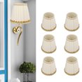 thumbnail image 1 of Small Lamp Shades, 6Pcs Widely  Light Weight Easy Installation Table Lampshade  for Bedroom, 1 of 7