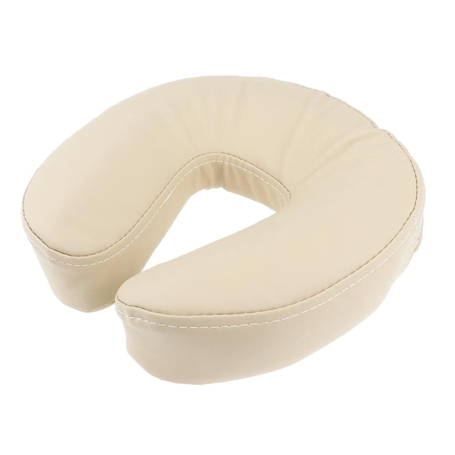 Comfortable Sponge U Shape Face Down Pillow Neck Support Cradle Cushion Pad For Massage Table Salon Bed
