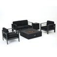 thumbnail image 1 of Noble House Cape Corail Ensemble de Conversation Extérieur en Aluminium 5 Pcs Gris, 1 of 38