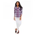thumbnail image 2 of Penmans Women's Button-Up Plaid Shirt, 2 of 6