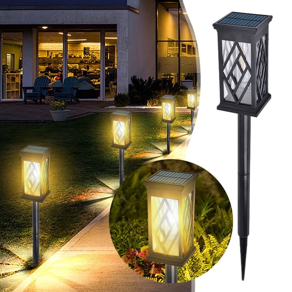 Liquidation! JMYHOAM Lampes Solaires Extérieures Lampes Solaires pour la Maison Lampes à Brancher pour la Maison Lampes Solaires Lampes de Cour Lampes Décoratives Luminaires d'Extérieur et de Jardin