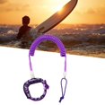 thumbnail image 2 of jinwen 10ft Surfboard Leash Surfing Leash Surfing Traction Rope TPU Lightweight Violet, 2 of 9