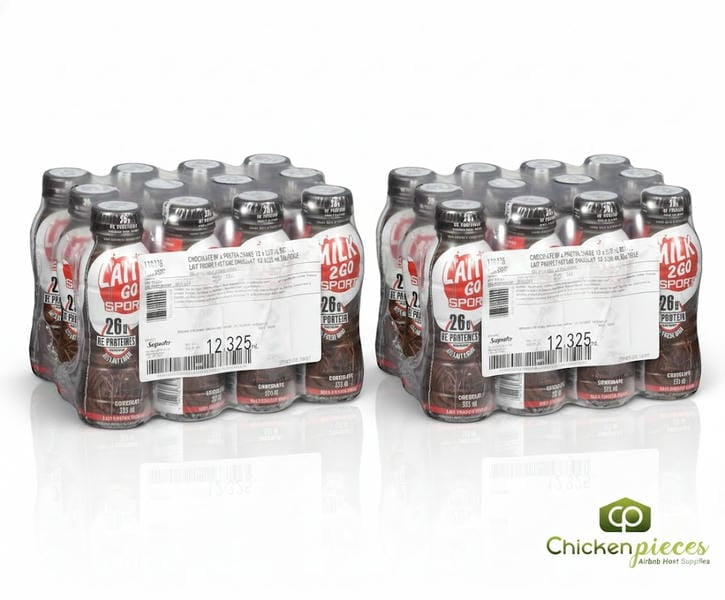 Milk2Go Sport chocolate milk protein shake 325ml/11 oz Bottles (12/CASE)- 2 PACK