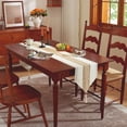thumbnail image 4 of Boho Table Runner - Macrame Woven Table Runner with Tassels, Bohemian Home Dining Bedroom Table Decoration, Polyester Fabric, Brown, JKODE, 4 of 6