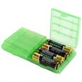 thumbnail image 4 of Noref 5 Colors Multifunctional Transparent Hard Plastic Case Holder Storage Box For AA AAA Battery, Battery Holder Storage Box, Plastic Battery Case, 4 of 8
