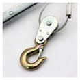 thumbnail image 2 of 1-4 Ton Wire Hand Power Puller Tighten Tool, Steel Cable ar Winch Puller Mini Tightener Double Hook Lifting Tools ,Excellent Towing Capacity, 2 of 6