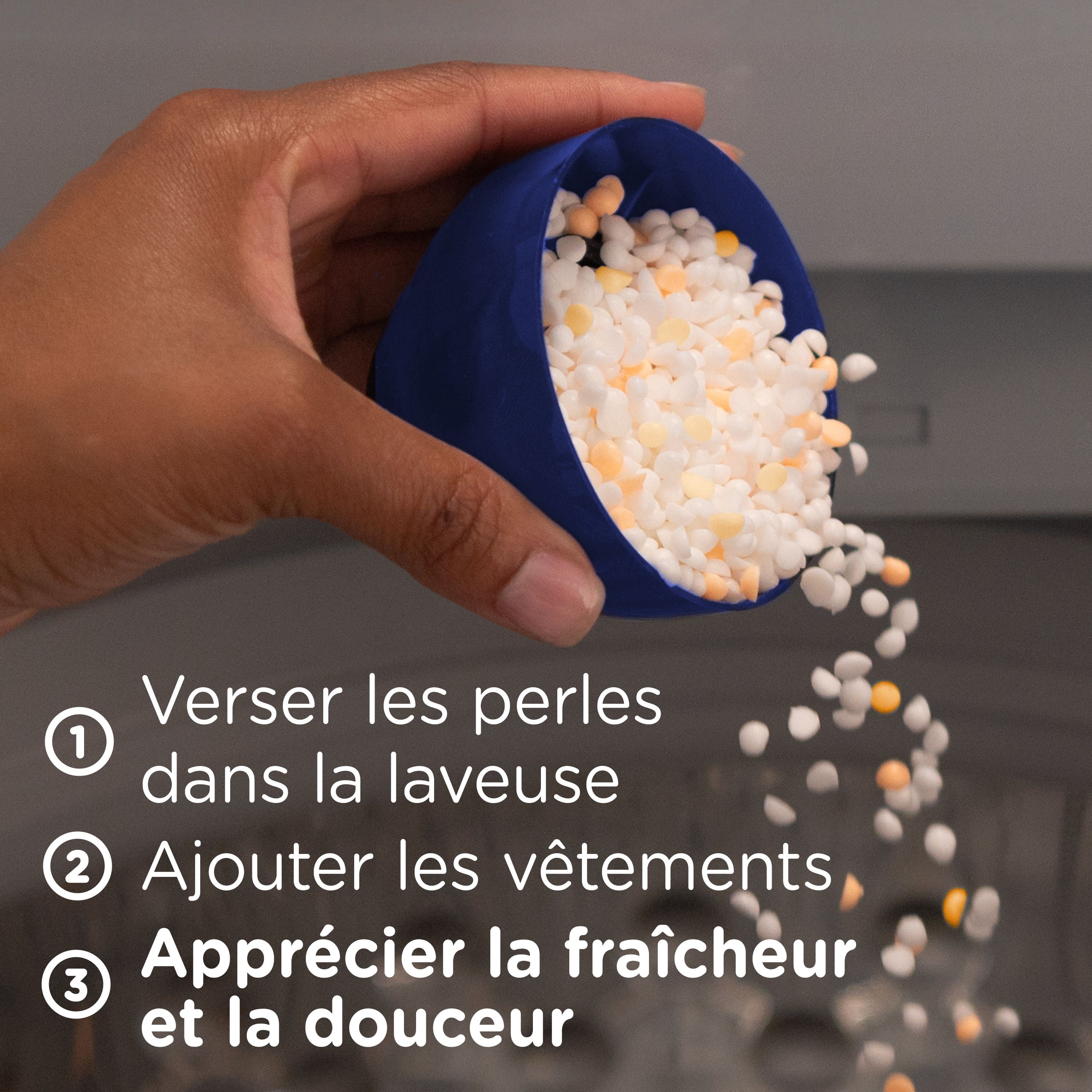 Downy Comfy Cozy In-Wash Laundry Scent Booster Beads, Toasted Vanilla Scent, Fabric Sottener Beads and Freshness