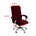 thumbnail image 5 of Housse de Chaises de Bureau Rouge, 5 of 5