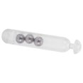 thumbnail image 3 of Fishing Weights, PVC Plastic Portable Fishing Rattle Lightweight  for Fishing Enthusiast for Fishing Accessories Transparent White,Transparent Black,Red, 3 of 7