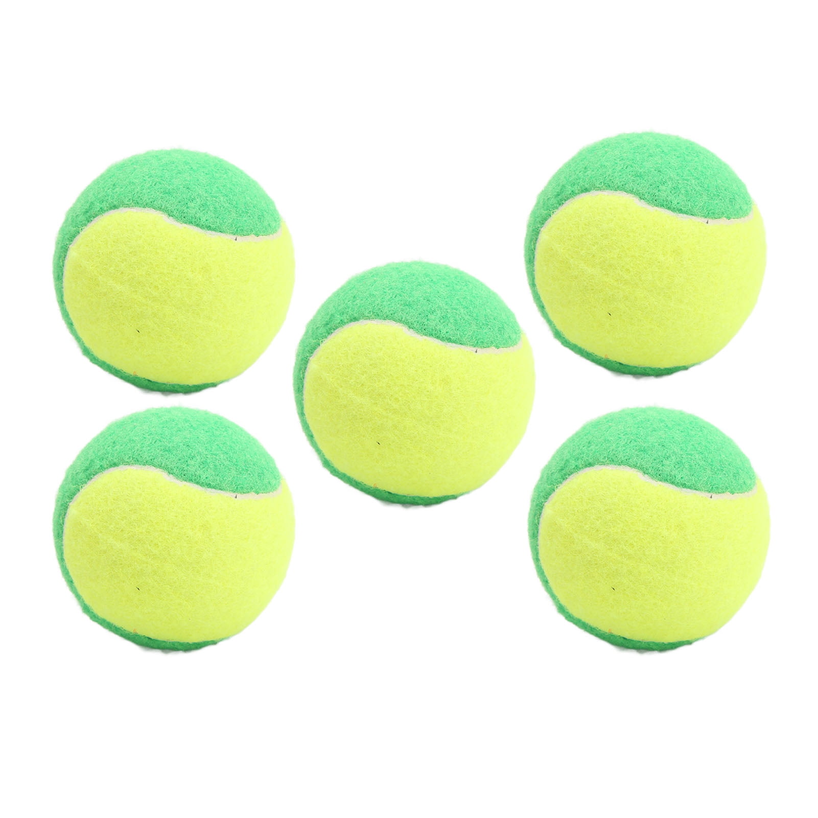 Tennis Ball Set, 5PCS 6cm Rubber Tennis Balls Elastic Squash Ball Pressure Relief Balls for Training Entertainment