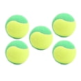 thumbnail image 1 of Tennis Ball Set, 5PCS 6cm Rubber Tennis Balls Elastic Squash Ball Pressure Relief Balls for Training Entertainment, 1 of 7