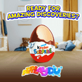 thumbnail image 4 of KINDER SURPRISE Milk Chocolate Eggs with Toys, Pink Edition, 3 Pack, 60g, 4 of 7