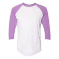 thumbnail image 1 of 5050 Raglan Three-Quarter Sleeve Tee, XS, WhiteOrchid, 1 of 1