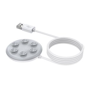 MesaSe Chargeur sans fil Téléphone mobile Portable Coupes à aspiration sans fil Chargeur de tampon Téléphone Sucker Chargeur
