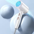 thumbnail image 4 of XYAIYT High Speed Brushless Motor Ionic Hair Dryer with Negative Hydronium Technology for Fast Drying Low Noise and Temperature Control Suit for Home Use or Gift(White), 4 of 8