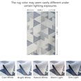 thumbnail image 4 of JV Home Area Rug Arrow Grey 6'x9' Washable Carpet Anti Slip, 4 of 6