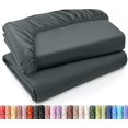 thumbnail image 1 of Queen Fitted Sheet - Pack of 2 Bottom Sheets - Soft Brushed Microfiber - Deep Pockets, Shrinkage & Fade Resistant - Easy Care (Queen, White), 1 of 7