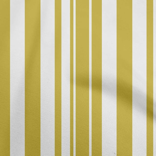 oneOone Georgette Viscose Olive Green Fabric Stripes Craft Projects Decor Fabric Printed By The Yard 42 Inch Wide