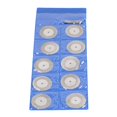 thumbnail image 1 of Grinding Wheel Set, High Hardness  Cutting Disc  For Wood Metal Stone Processing 40mm / 1.6in, 1 of 8