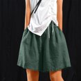 thumbnail image 2 of Plebaso Casual Shorts Womens High Waisted Wide Leg Shorts Loose Solid Color Summer Shorts with Pockets, 2 of 6