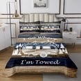 thumbnail image 1 of Erosebridal Camping Car Coverlet Set Twin, Camper Bedding Set, Rustic Farmhouse Decor, 2 Pieces, 1 of 5