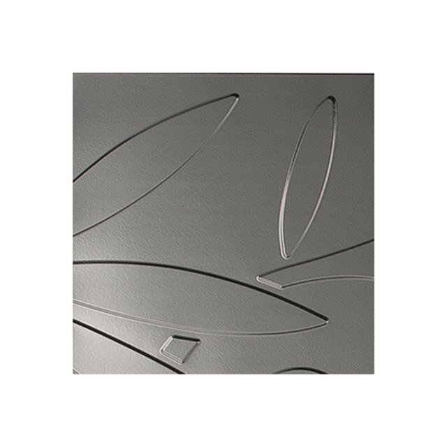 Fasade Brushed Nickel Wall Panel Sample 12" x 12"