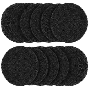 Qenwkxz 12 Pcs Filtres au Charbon pour Bac à Compost de Cuisine Filtres pour Bac à Compost au Charbon Activé Filtres Ronds de Remplacement pour Compost Bac à Compost Filtre au Charbon de Cuisine 16cm pour Bac de Comptoir