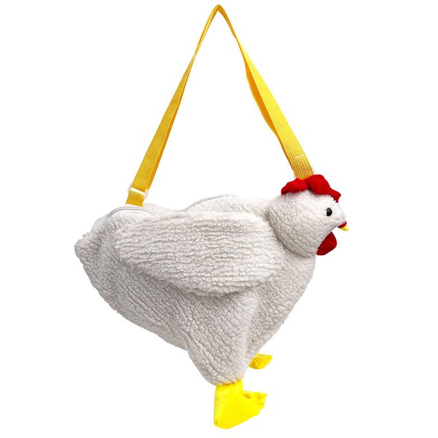 Hen Shape Cross-body Purse Chicken Handbag Chicken Purse For girls