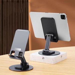 Chmadoxn Car Phone Holder,Phone Stand Foldable Mobile Phone Support Portable Mobile Phone Desktop Base Non-slip Tablet Support With All Mobile Phones Tablets phone stand