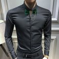 thumbnail image 4 of Men's Bow Tie Fashion Rhinestone Adjustable Pre-tied Neck Bowtie Formal Bowtie, 4 of 6