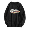thumbnail image 1 of MesaSe Womens Casual Manches Longues Graphiques Tee-Shirts Sweat-Shirts à Col Rond Pull-Overs pour Femmes, 1 of 2