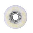 thumbnail image 4 of Youkk 2pieces Silent Grip Enhanced And Widened Support - Inline Roller Skate Wheel For Professional white 76mm 5Set, 4 of 6