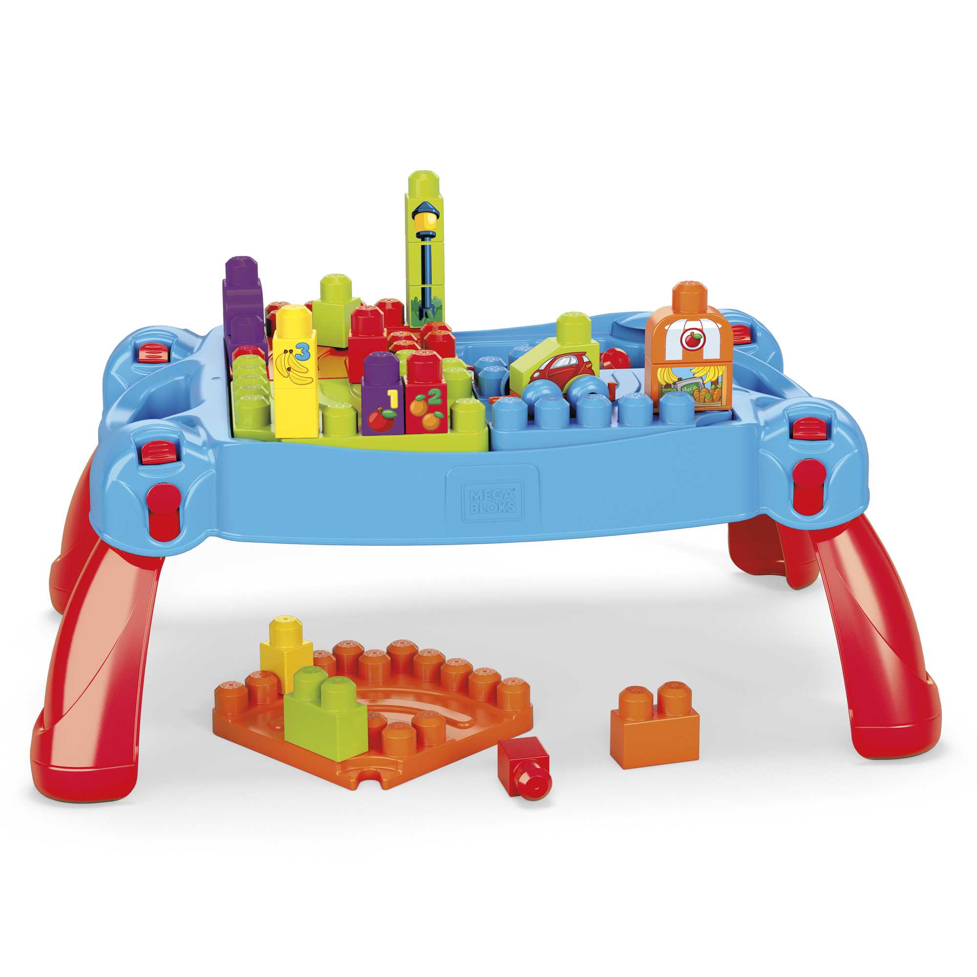 MEGA BLOKS – Coffret – Table d’apprentissage et de construction