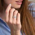 thumbnail image 4 of Kcodviy Wedding Ring Zircon Engagement Size 9 Rings Elegant Silver Bridal Band Anime Rings Ring Rings for Rings for Women Pack Chunky Rings for Women, 4 of 9
