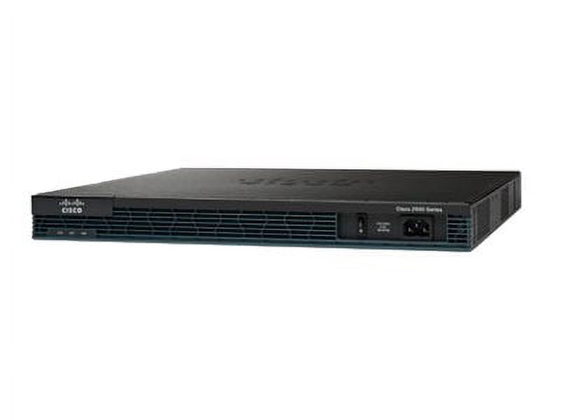Cisco 2901 Voice Security Bundle - Router - voice / fax module 1GbE - WAN ports: 2 - rack-mountable, wall-mountable
