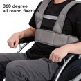 thumbnail image 4 of Wheelchair Harness Wheelchair  Belt Elderly Wheelchair Harness Wheelchair  Fixing Belt Wheelchair Harness Elderly Wheelchair  Strap Adjustable Breathable  Fixing Belt Hook And, 4 of 8