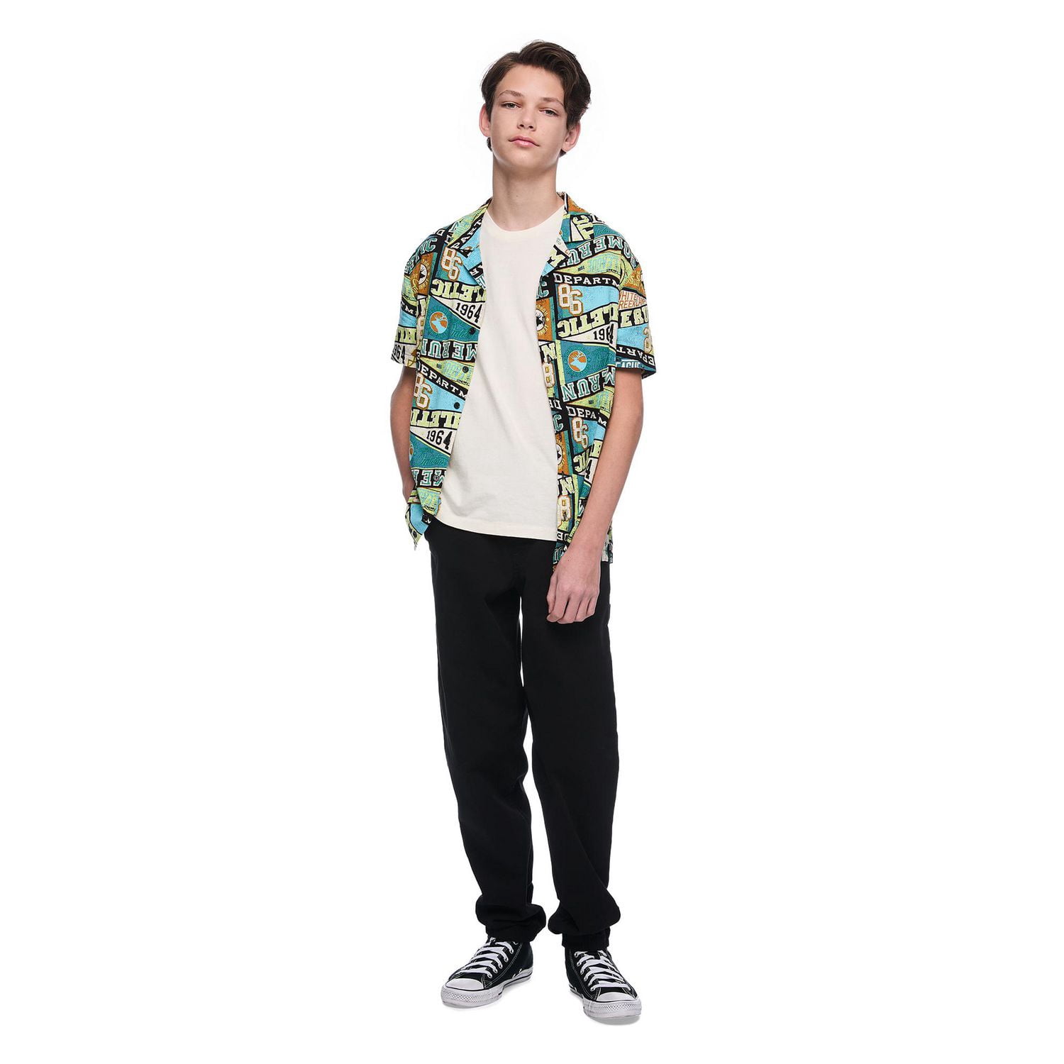 Jackson Boys' Short Sleeve Resort Shirt