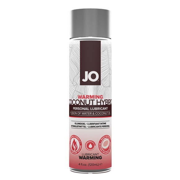Jo Silicone Free Hybrid Lubricant With Coconut - Warming 4 oz.