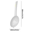 thumbnail image 2 of Amzcrzy Dorm Room Essentials Soup Spoon Kitchen Spoon High Temperature Colander Household Non-Stick Pot Soup Spoon Filter Spoon Closet Organizers and Storage Bathroom Organizers and Storage, 2 of 2