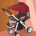 thumbnail image 4 of Pare-soleil Durable Accessoires de Protection Solaire Pare-Soleil pour Poussette pour Rouge, 4 of 8