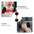 thumbnail image 4 of OUNONA Silicone Dumbbell Hexagonal Hand Weight Barbell 1Pack, 4 of 8
