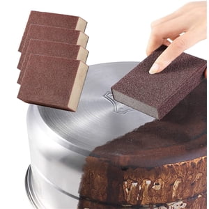 Dvkptbk Nettoyage Éponge Carborundum Éponges Emery pour nettoyer rapidement Eponge outil de nettoyage de cuisine 4Pcs Fournitures de nettoyage