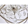 thumbnail image 4 of Elegant Lighting Geneva 20" 5 Light Royal Crystal Pendant Lamp, 4 of 8
