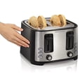thumbnail image 5 of Hamilton Beach 4-Slice Toaster, Black with Extra Wide Slots, Defrost and Bagel Functions, 5 of 5