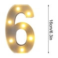 thumbnail image 2 of RXIRUCGD Letters Lights Alphabet Lamp LED Letter Lighting Letter Light Illuminated Letters Night Lights Decoration For Birthday Party Wedding Children’s Room, 2 of 6