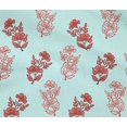 thumbnail image 4 of oneOone Cotton Flex Baby Blue Fabric Floral Block Sewing Craft Projects Fabric Prints By Yard 40 Inch Wide, 4 of 4