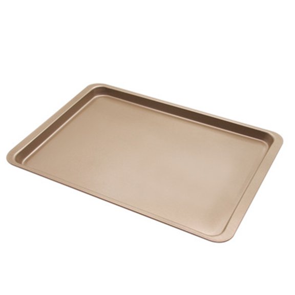 DPTALR Plateau de Cuisson en Acier au Carbone de 14,5 Pouces avec Revêtement Antiadhésif Châssis de Four de Cuisson