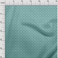 thumbnail image 2 of oneOone Silk Tabby Fabric Floral & Chevron Block Printed Fabric 1 Yard 42 Inch Wide, 2 of 4